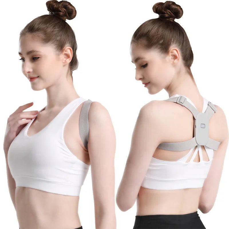 Intelligent Posture Corrector Electronic Reminder Back Support Adjustable Smart Brace Support Belt Shoulder Training Belt