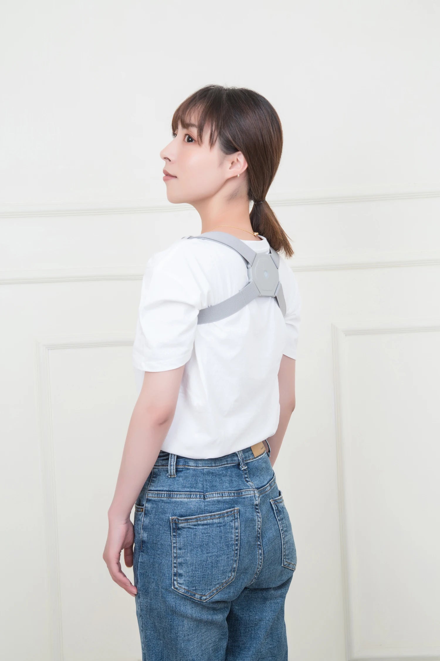 Intelligent Posture Corrector Electronic Reminder Back Support Adjustable Smart Brace Support Belt Shoulder Training Belt