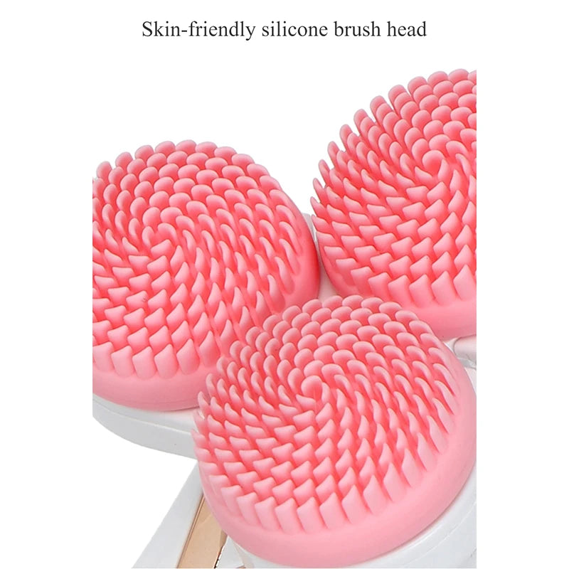 NEW Cleansing Brush Sonic Nu Face Rotating Cleansing Brush Galvanica Facial Spa System Can Deeply Clean and Remove Blackheads