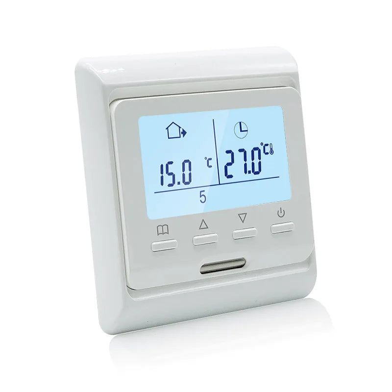 Intelligent Floor Heating Thermostat 100V-240V 3A 16A with WiFi Connectivity for Remote Temperature Control and Smart Scheduling