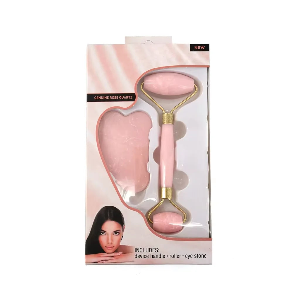 Gua Sha Scraper Board Massage Rose Quartz Guasha Stone For Face Neck Skin Lifting Wrinkle Remover Beauty Salon Home