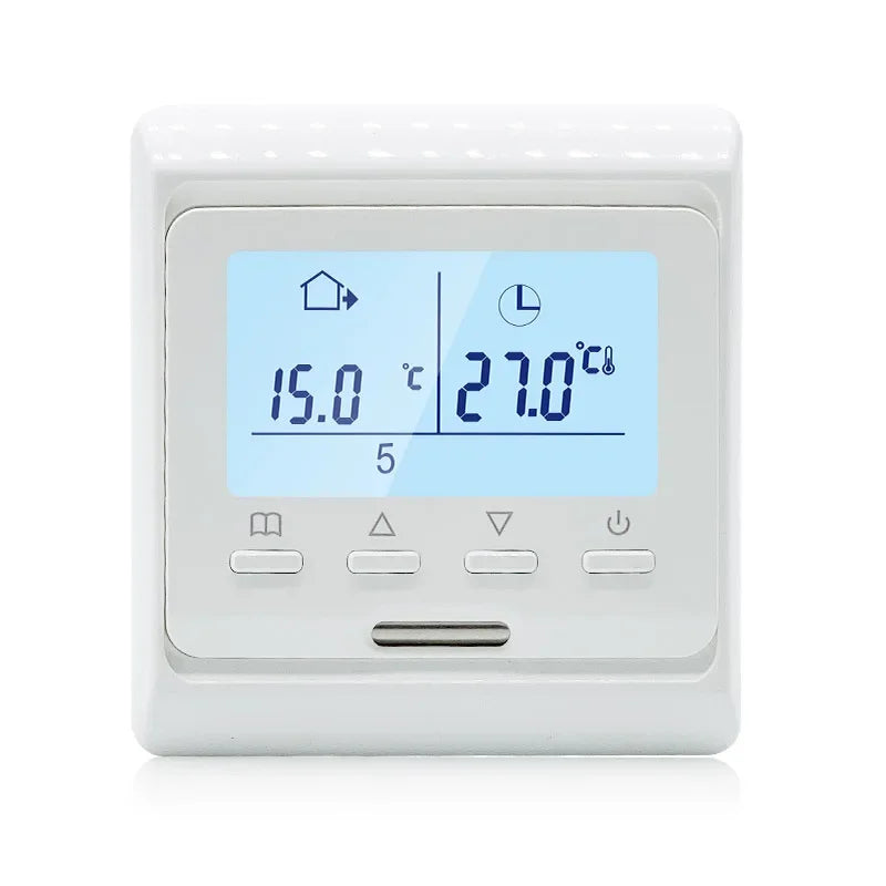 Intelligent Floor Heating Thermostat 100V-240V 3A 16A with WiFi Connectivity for Remote Temperature Control and Smart Scheduling