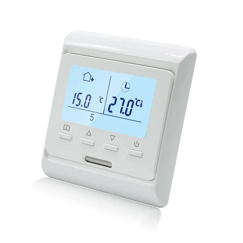Intelligent Floor Heating Thermostat 100V-240V 3A 16A with WiFi Connectivity for Remote Temperature Control and Smart Scheduling